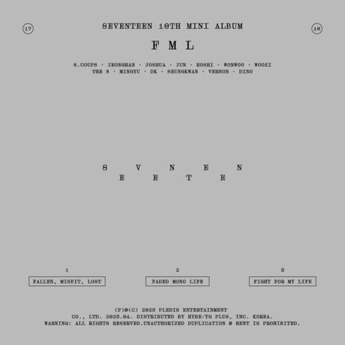 SEVENTEEN 10th Mini Album 'FML' از SEVENTEEN