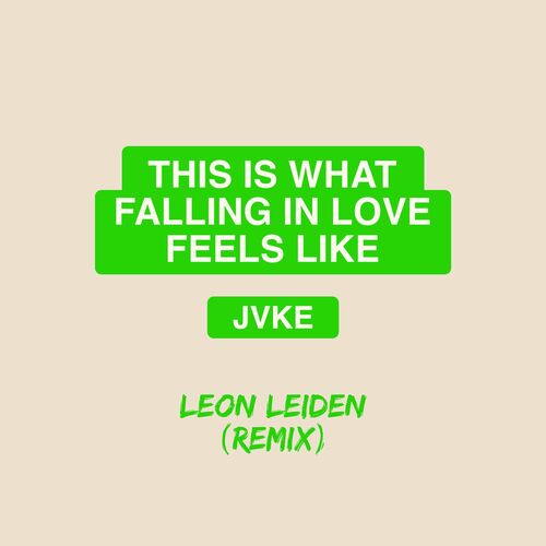 this is what falling in love feels like (Leon Leiden Remix) از JVKE