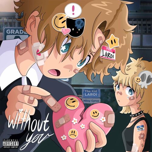 WITHOUT YOU (Miley Cyrus Remix) از The Kid LAROI