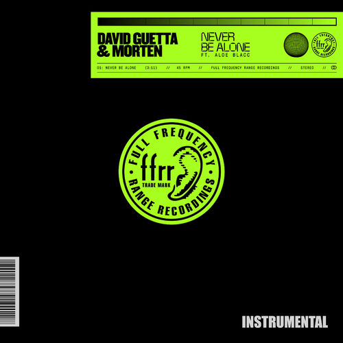 Never Be Alone (feat. Aloe Blacc) (Instrumental; Extended) از David Guetta