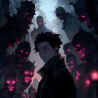 تنها و بی تفاوت در باران