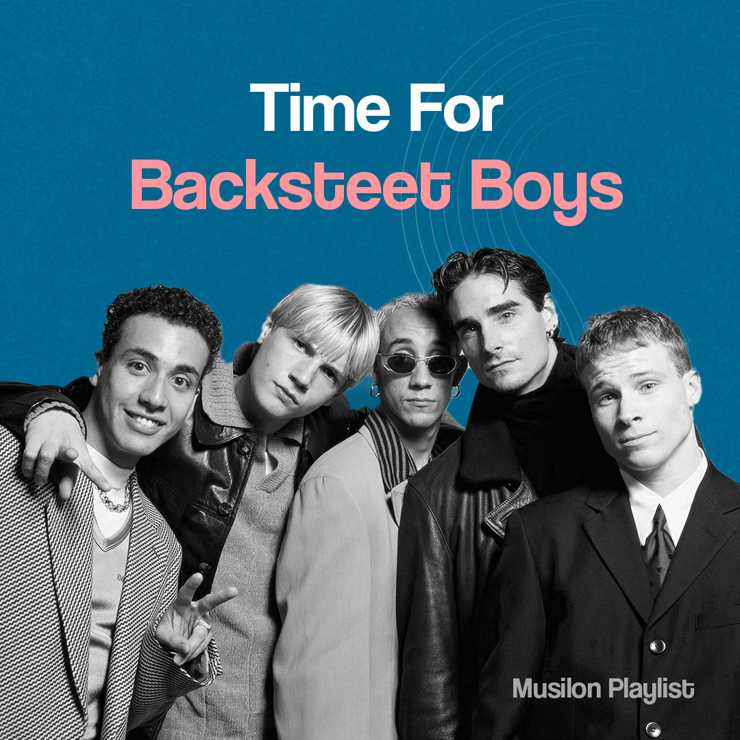 Time For Backstreet Boys پلی‌لیستی اختصاصی از آثار گروه آمریکایی Backstreet Boys در سبک پاپ و پاپ راک، شامل مجموعه‌ای از قطعات مطرح این گروه محبوب دهه ۹۰ میلادی تا امروز.